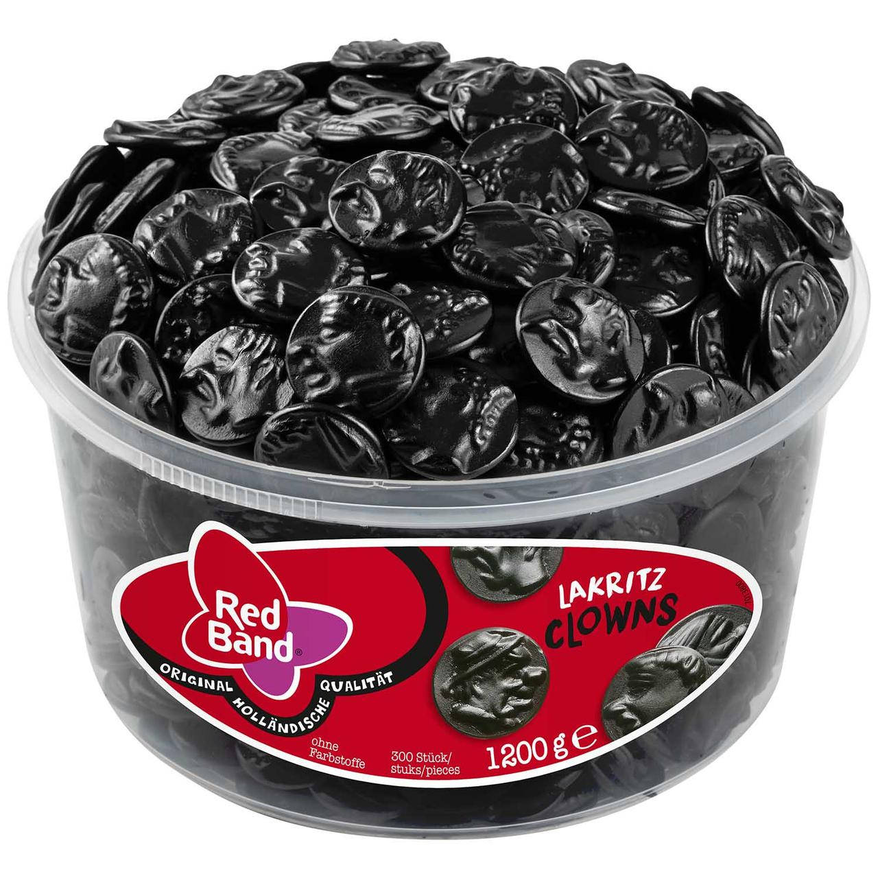 

Лакрица Red Band Licorice Lakritz Clown 300s 1200 g