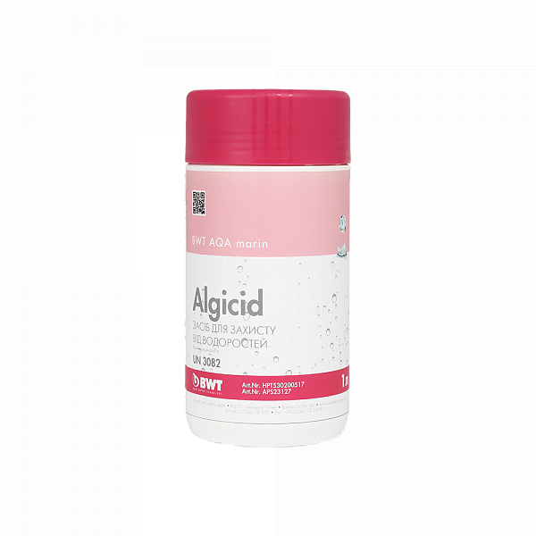 

ЖИДКОЕ СРЕДСТВО BWT AQA MARIN ALGICID