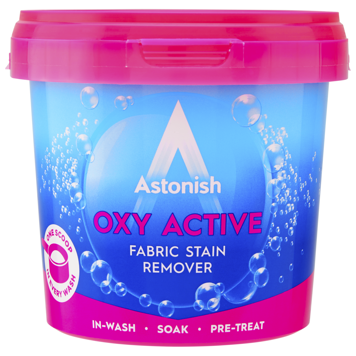 

Пятновыводитель Astonish кислородный для удаления сложных пятен 500 г