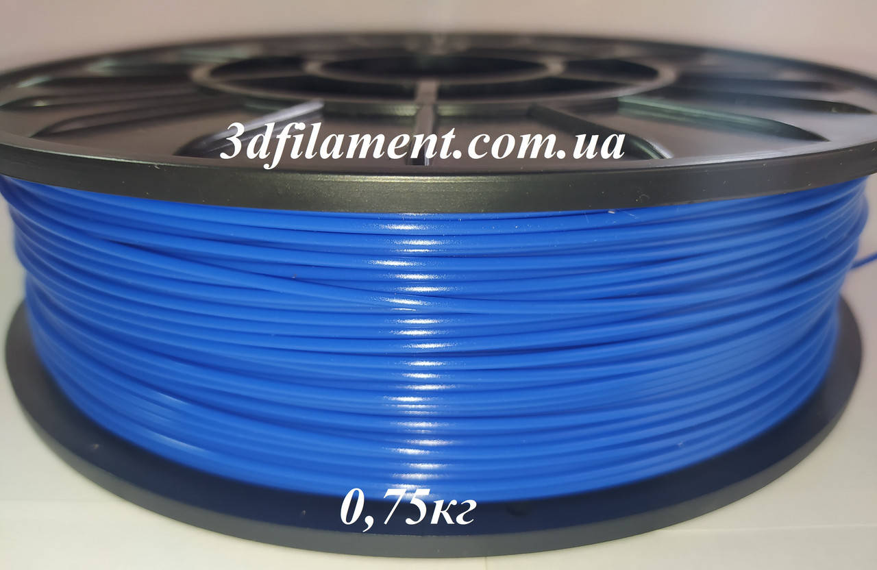 

Пластик PLA (ПЛА) Синій 1,75mm 0,75кг