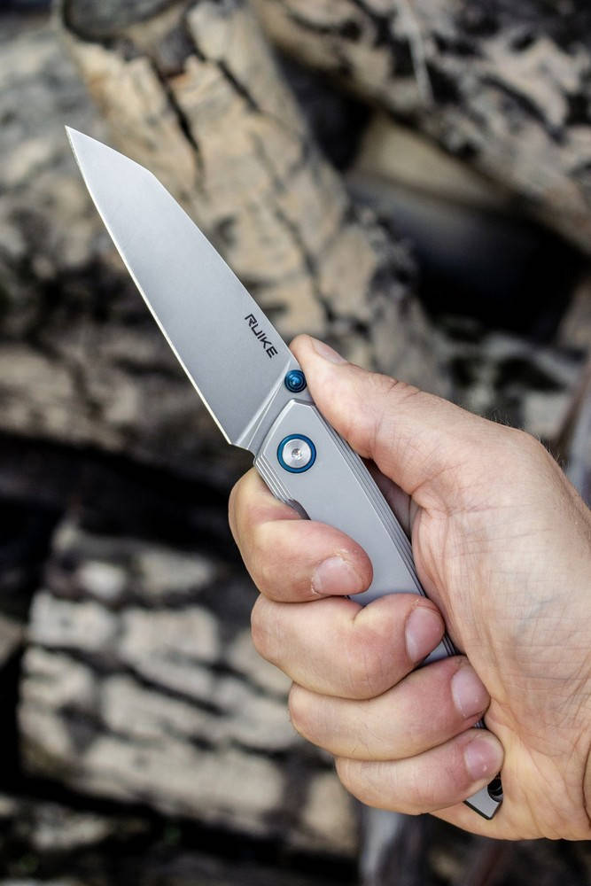 

Ніж складний Ruike P831-SF, Серебристый