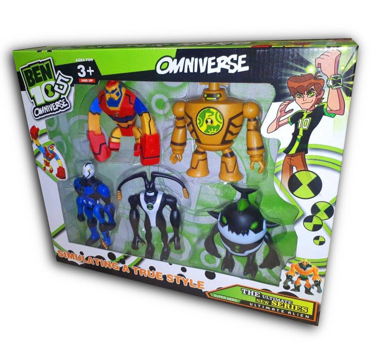 

Набор фигурок Бен Тен. Набор из пяти больших героев Ben 10