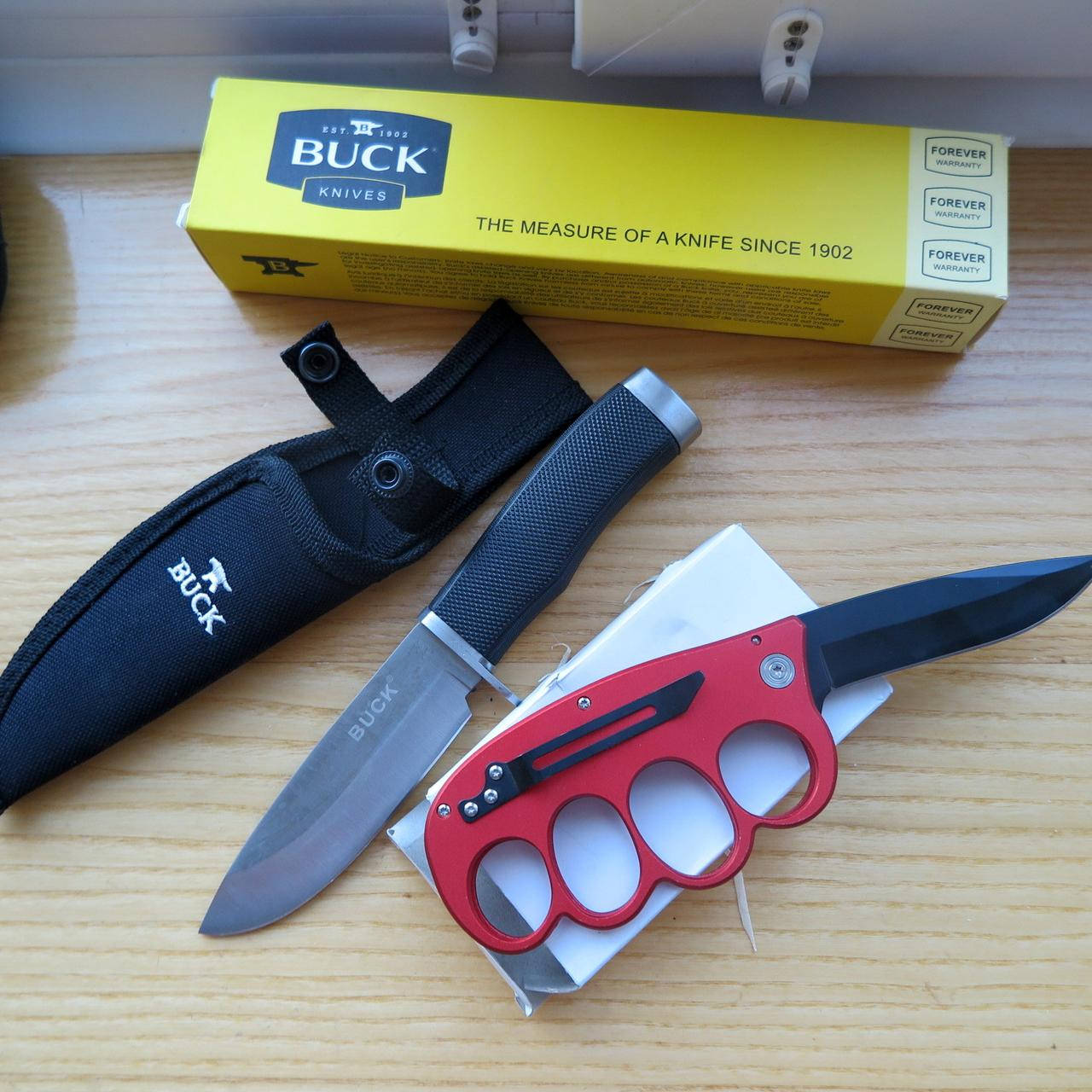 

Набор 2 ножа Охотничий Нож Buck рыбалка фиксированным лезвием