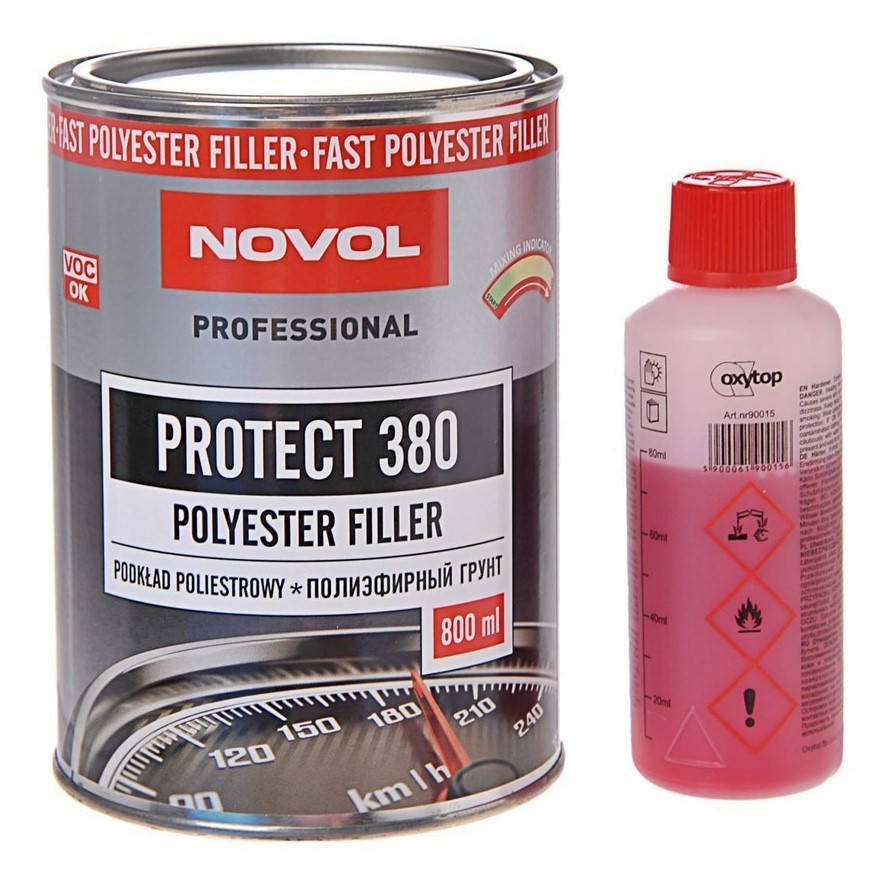 

Полиэфирный грунт Novol PROTECT 380 0.8л с отвердителем 0.08л