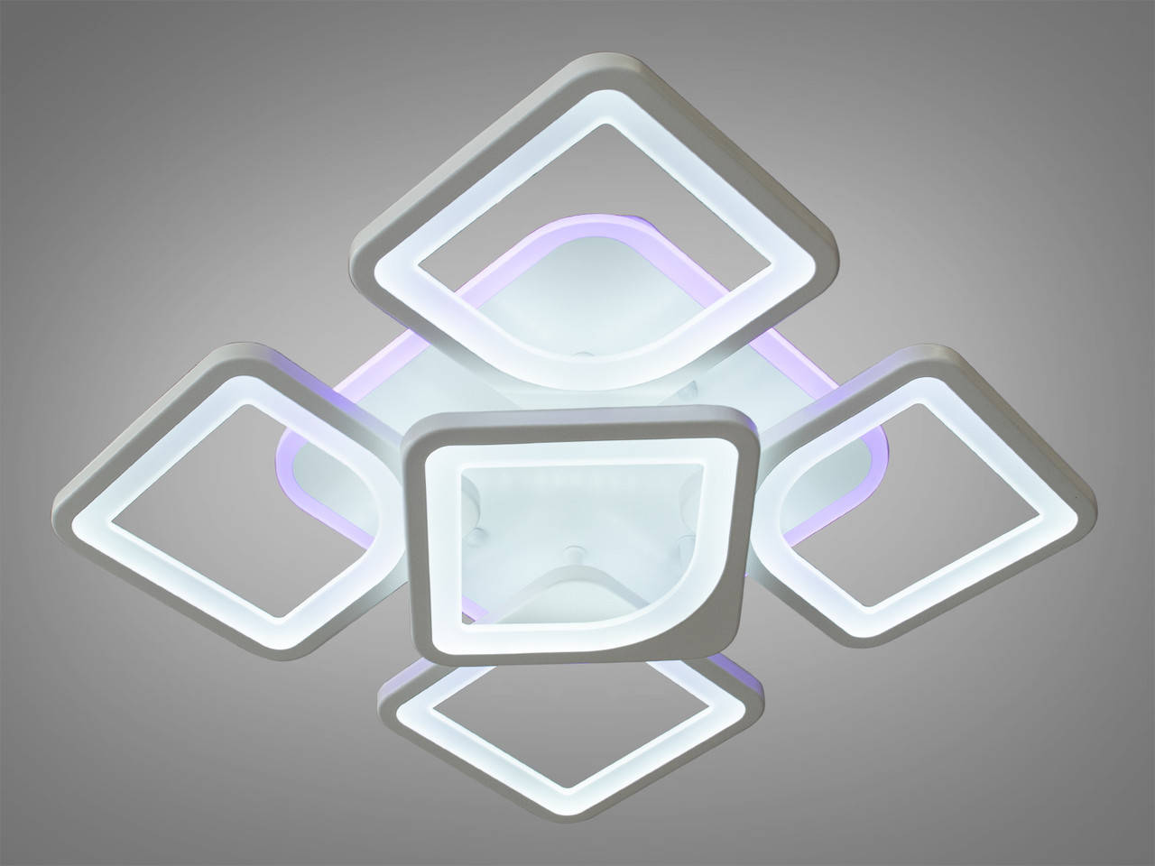 

Люстра с пультом управления MX2281/4+1S Люстра с подсветкой, Белый