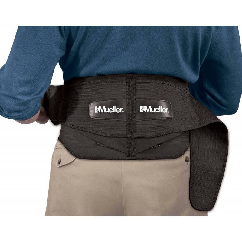 

Бандаж для поддержки спины с ребрами жесткости и подушкой Mueller Lumbar Back Brace