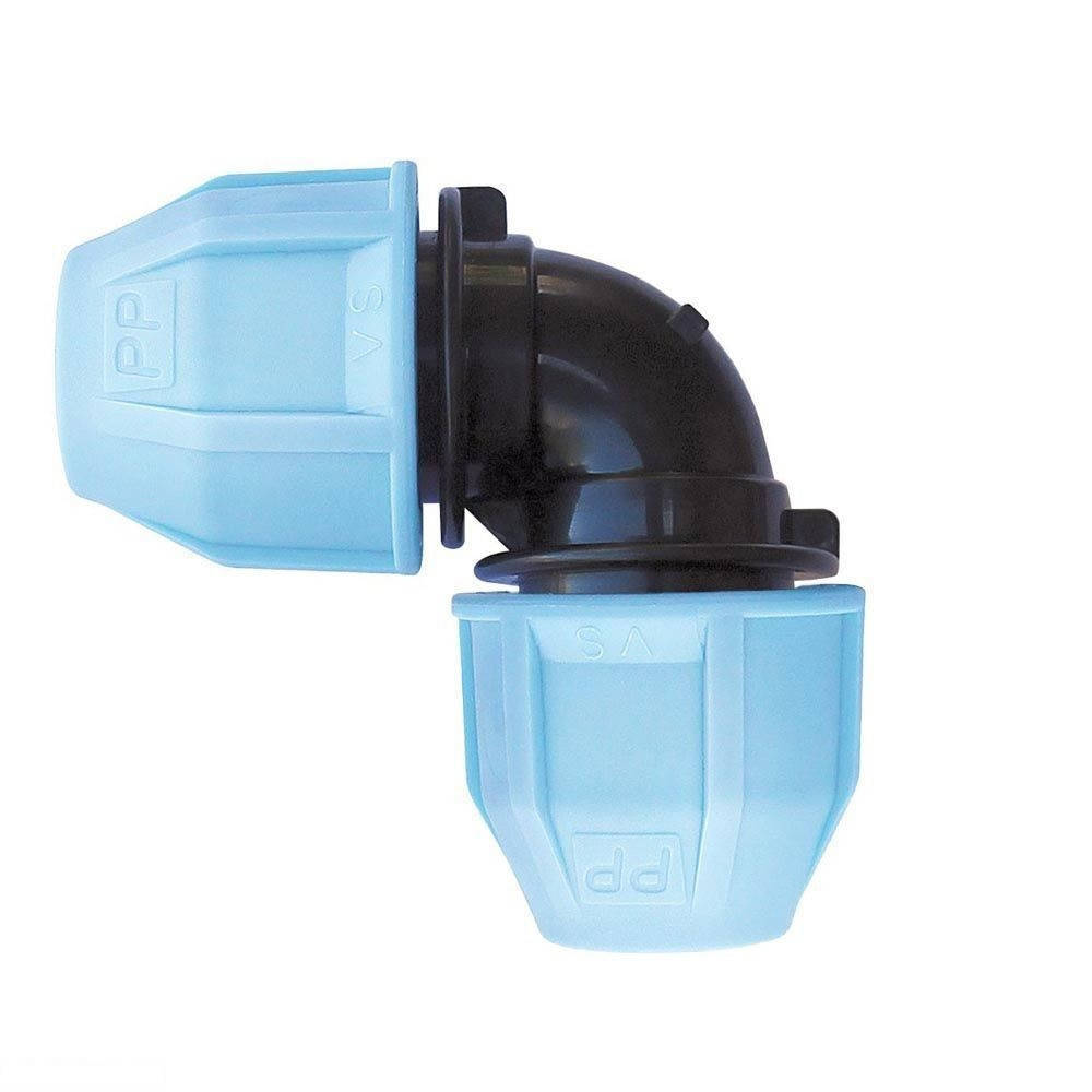 

Колено VS Plast 4001 50x50 мм зажимное