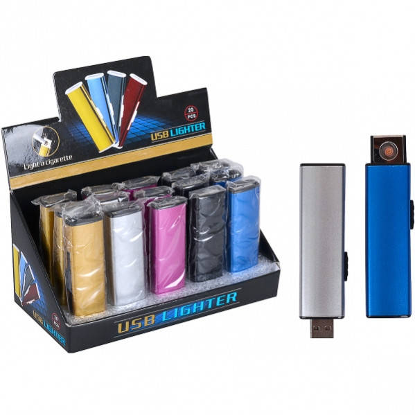 

Электронная зажигалка USB 8×2,3×1,2 см