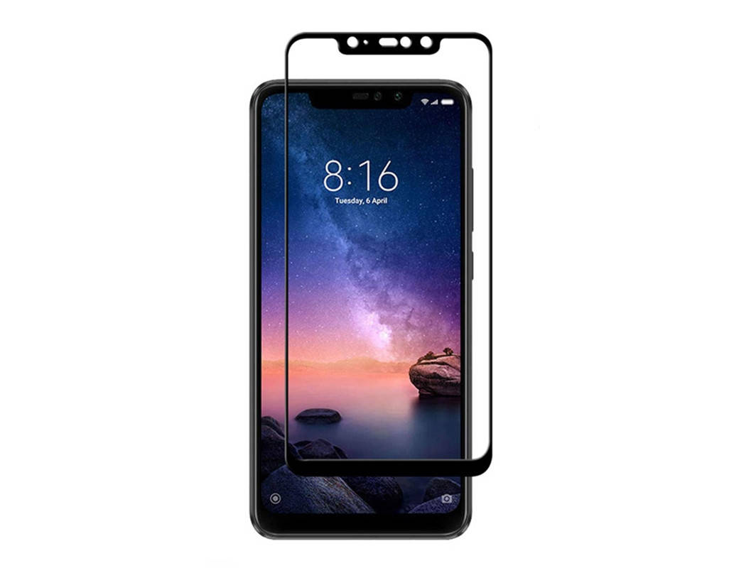 

Защитное стекло Optima 3D Xiaomi Redmi Note 6 Pro Black, Черный