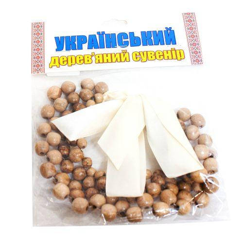 

Деревянные бусы Руди "Калина: Бук" (25 см) Д374к-5