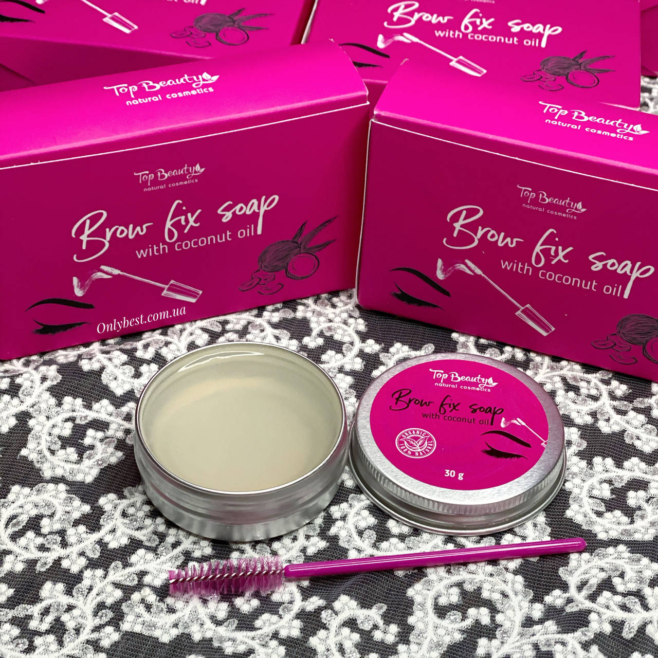 

Мыло для укладки бровей Brow Fix Soap Top beauty