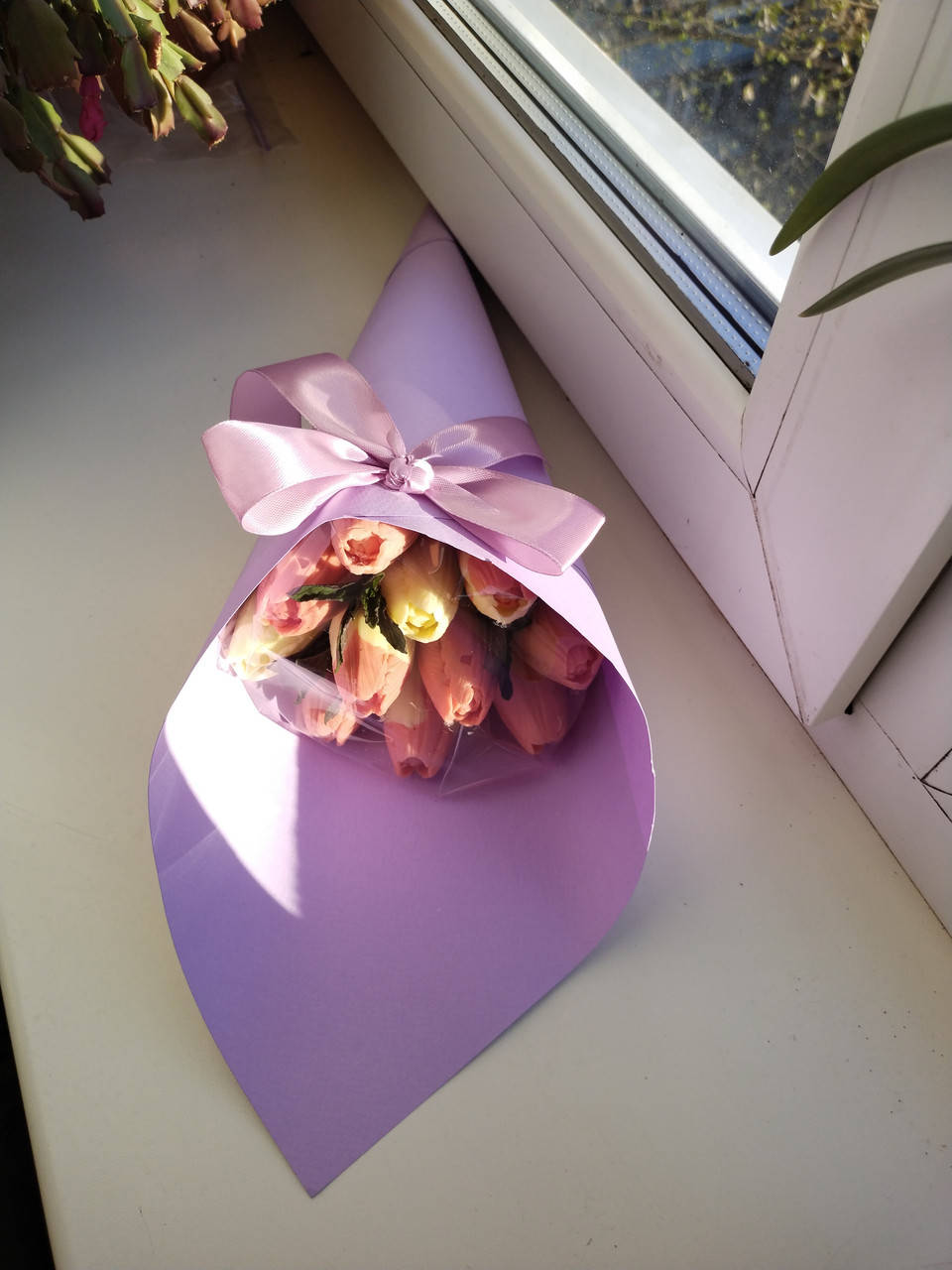 

Шоколадные тюльпаны