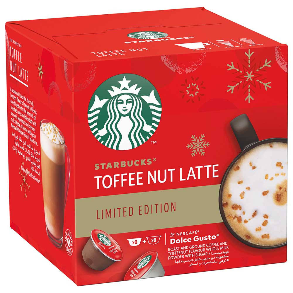 

Кофе в капсулах Starbucks Dolce Gusto Toffee Nut Latte