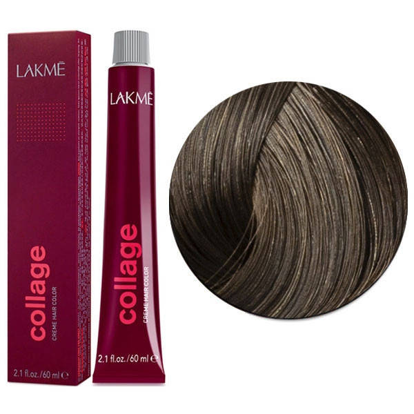

Краска для волос LAKME Collage 7/17 Средний блондин пепельный