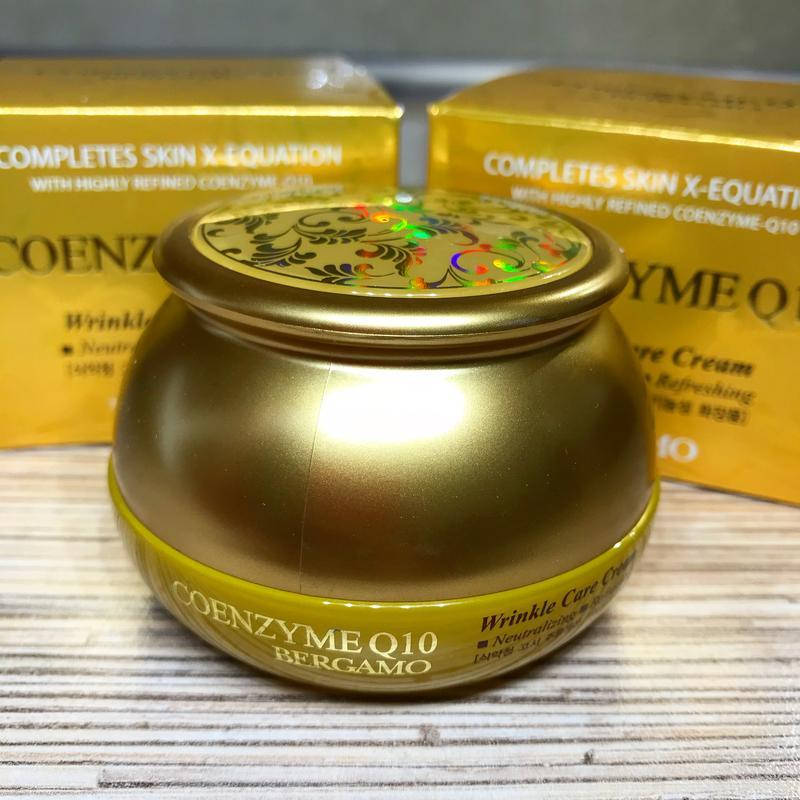 

Омолаживающий крем - коктейль с Коензимом Bergamo Coenzyme Q10 Wrinkle Cream 50мл