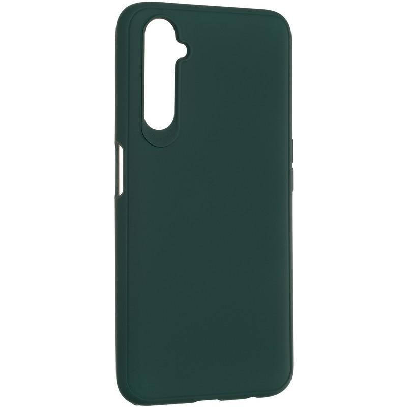 

Чехол Silicone case full для Realme 6 PRO зеленый (реалми 6 про), Зелёный