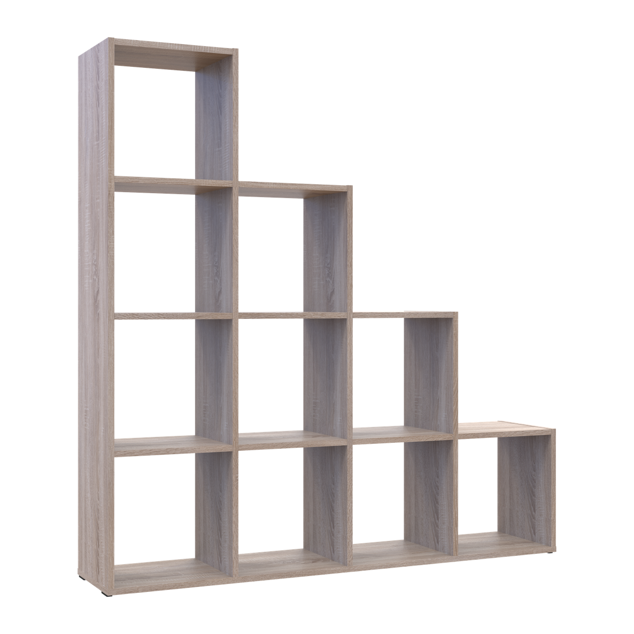 Стелаж Doros Степ 4х4 Дуб сонома відкритий 136.2х28.8х140.7 (41516165) 6