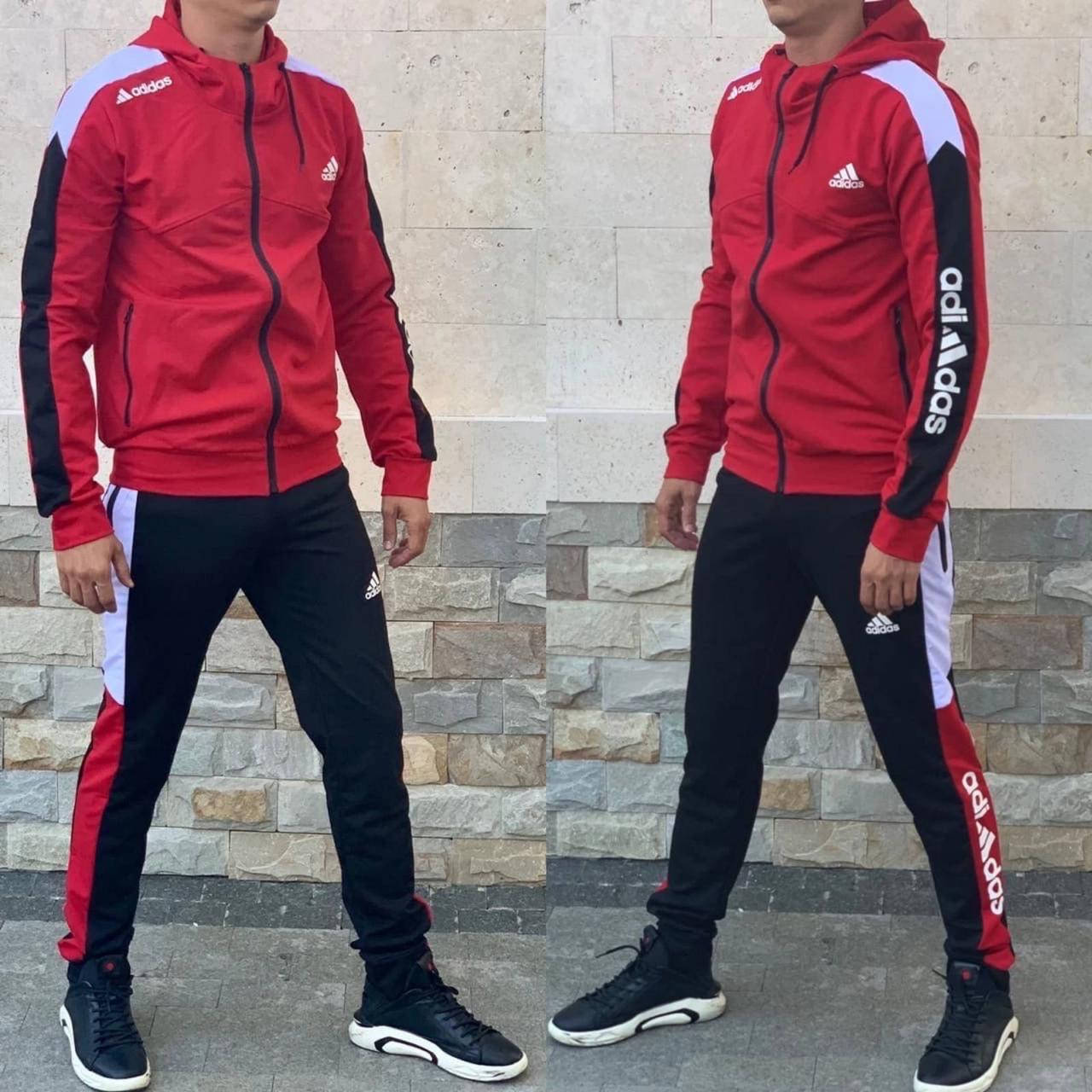 

Мужской спортивный костюм Adidas, Красный