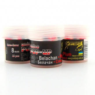 

Бойлы Grand Carp Amino POP-UP КРАБ/БЕЛАЧАН/СЛИВА Ø 8мм 25шт.