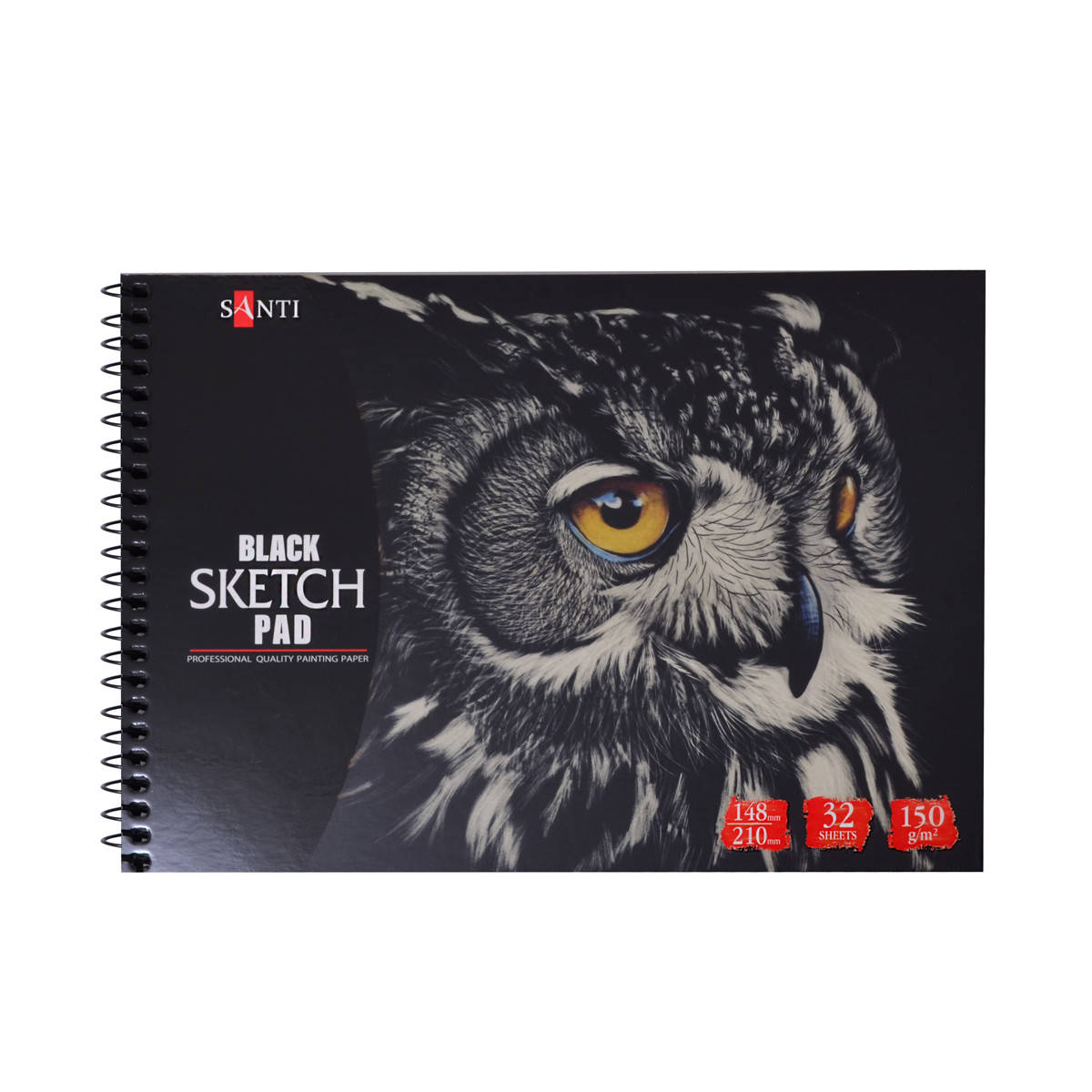 

Альбом с черной бумагой SANTI, А5 , 32 л., 150 г/м2