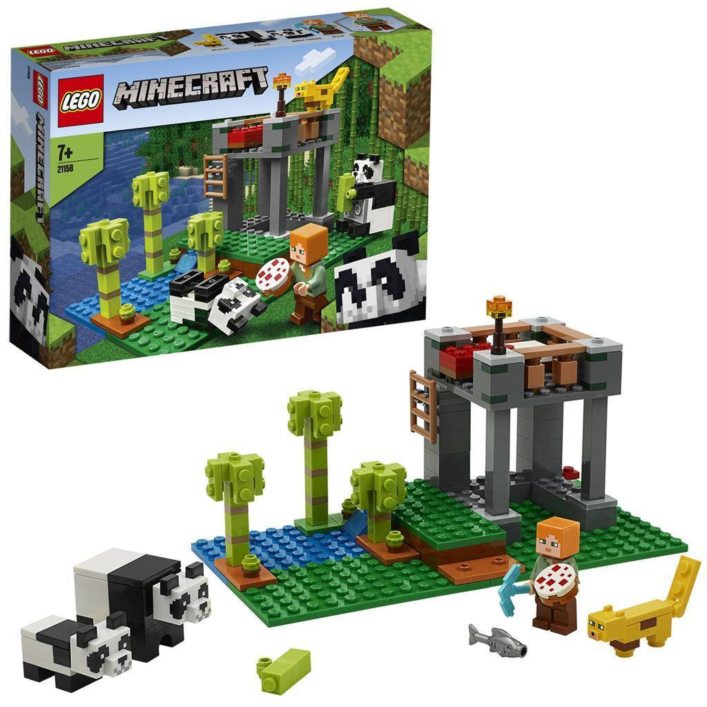 

Lego Minecraft Питомник панд 21158