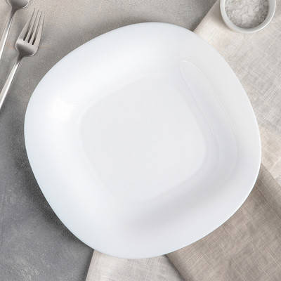 

Тарелка квадратная подставная Luminarc Carine white 260 мм (H5604), Белый