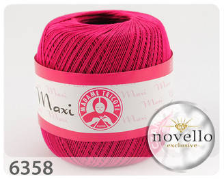 

Madame Tricote Maxi № 6358 малиновый