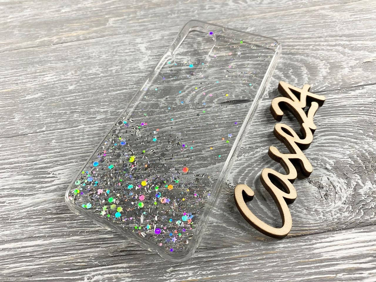 

TPU чехол Star Glitter для Samsung Galaxy A32 прозрачный, Разные цвета
