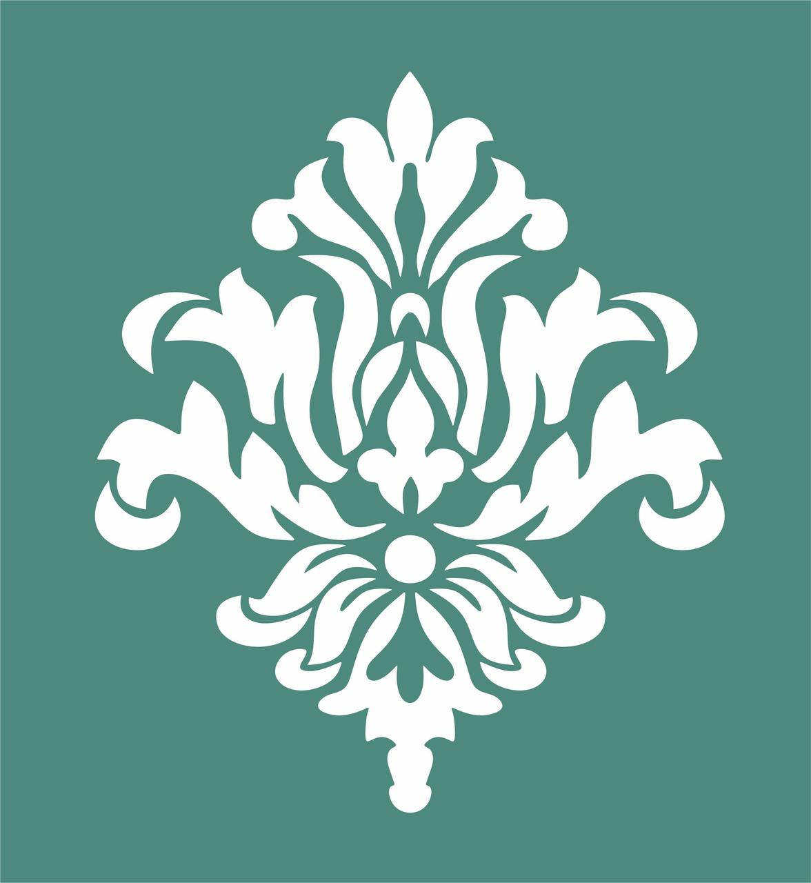 

Трафарет цветок