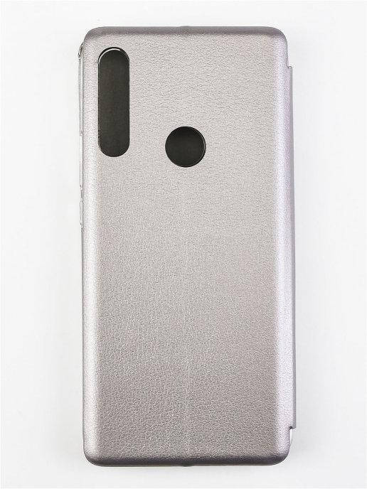 

Чехол книжка Huawei P Smart Z Серый цвет \ чехол-книга Huawei P Smart Z магнитная есть отдел для карты