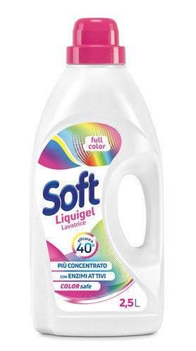 

Гель для прання Soft 2500мл Full Color для кольорових речей