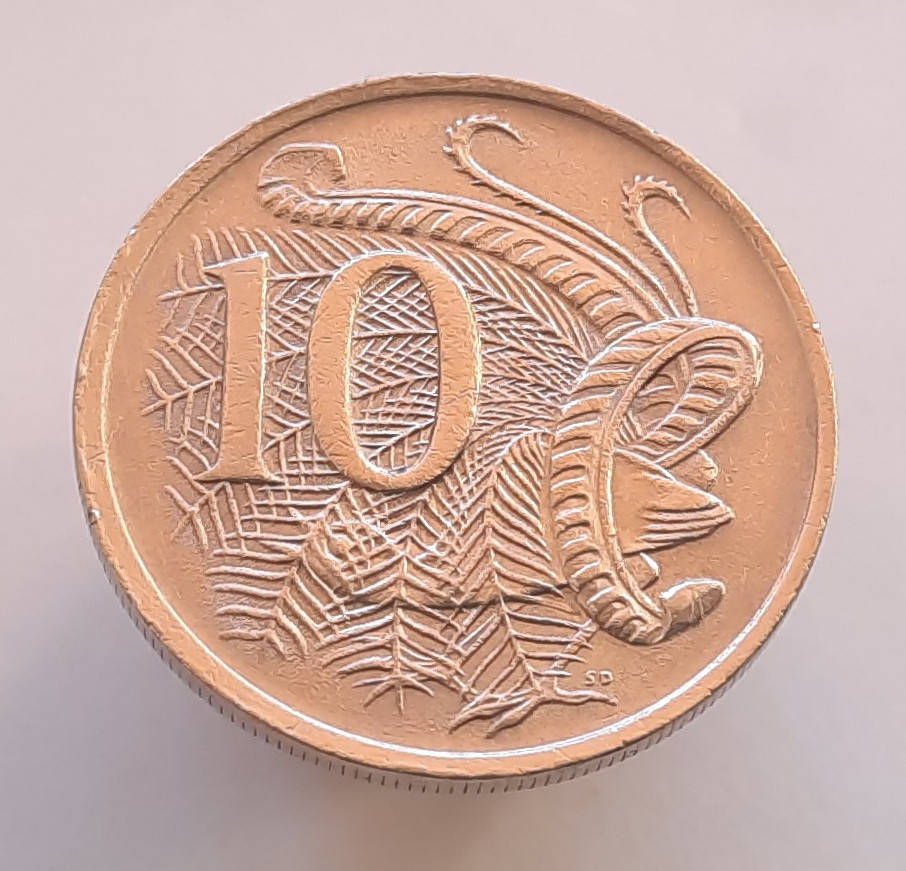 

Австралия 10 центов 1973