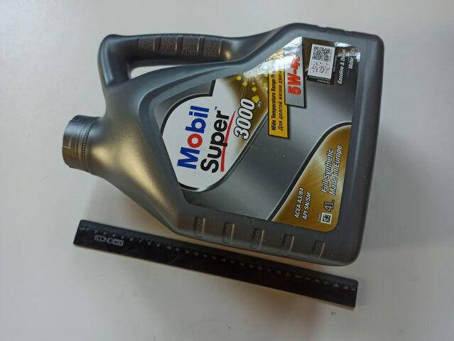 

Масло моторное 5W-40 синтетическое MOBIL Super 3000 X1 4л.