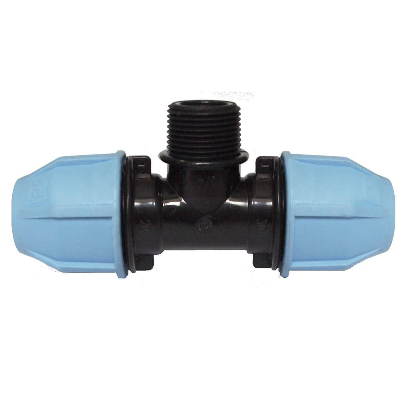 

Трійник ПНД Vsplast 25*1/2*25 ** ЗР 3003
