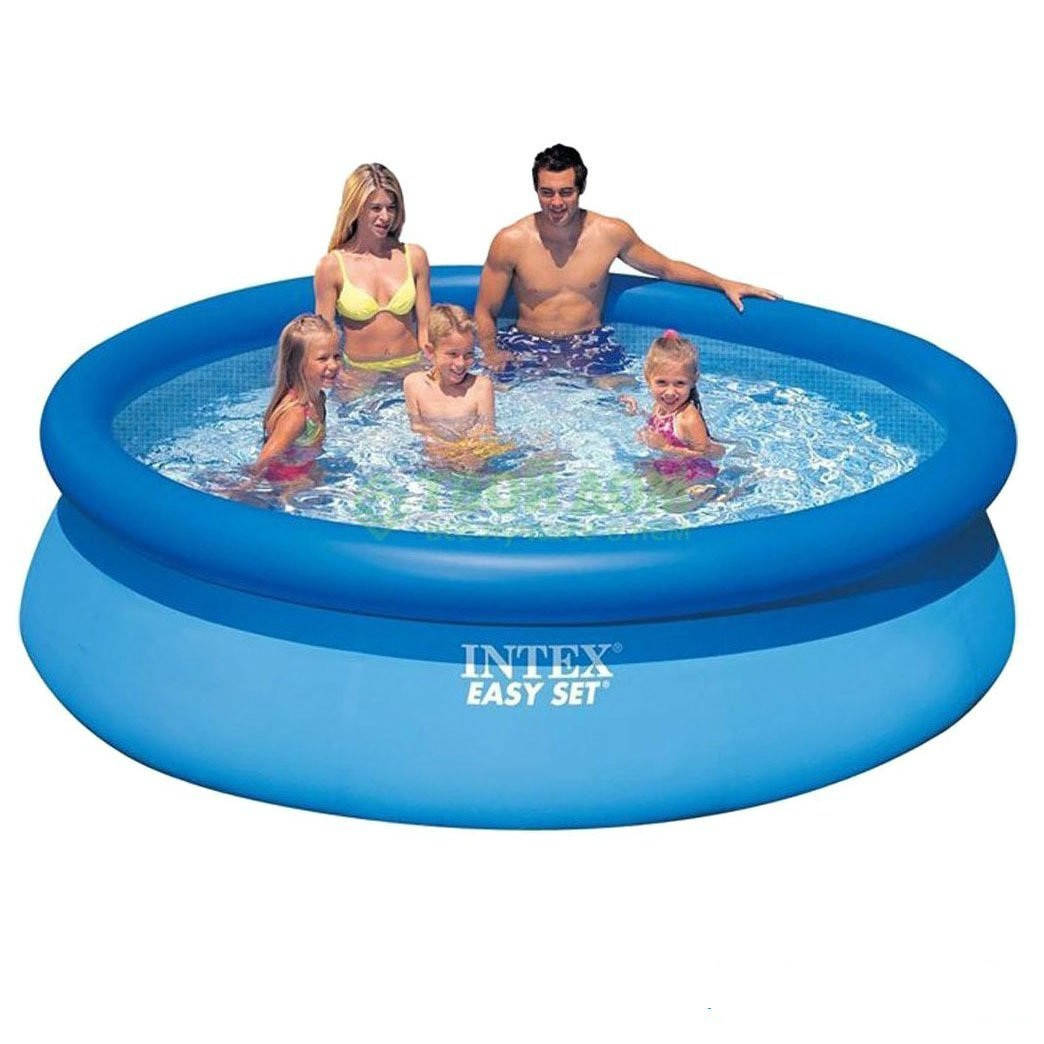 

Надувной басейн intex 28120 Easy set 305 х 76 см, Синий