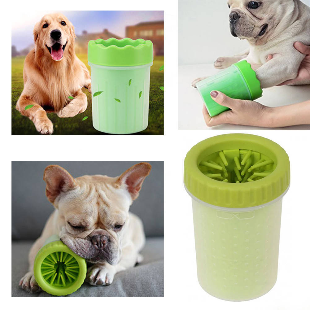 

Стакан для мытья лап питомцам Soft Pet Foot Cleaner