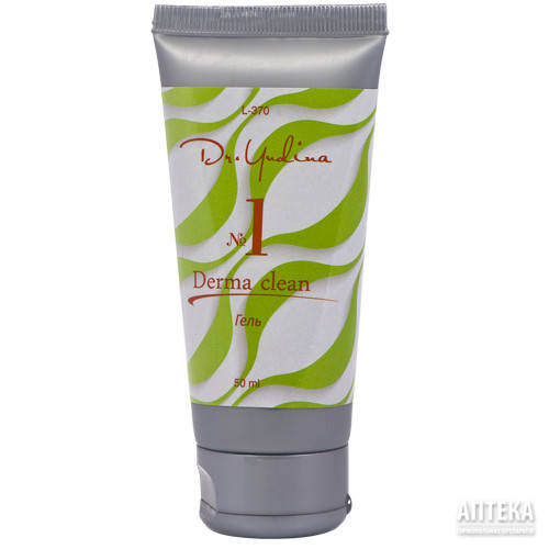 

Гель лікувальний №1 "Derma clean" з ментолом для обличчя, Dr.Yudina, 50мл