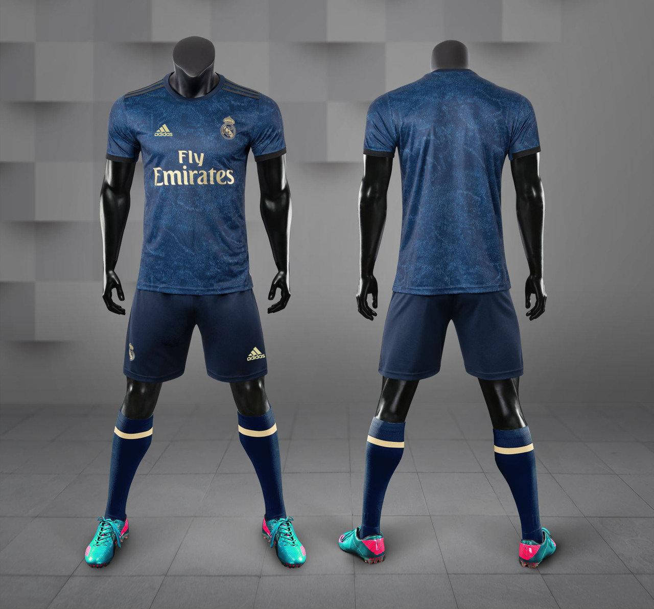 

Футбольная форма Реал Мадрид (Real Madrid) 2019-2020 Выездная синяя L (на рост 175-185 см)