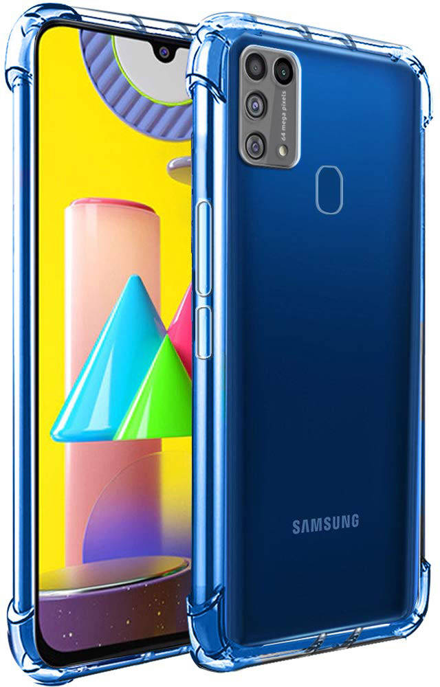 

Прозрачный чехол MultiCam Samsung Galaxy M31 M315 (усиленный углами) Ultra Air (Самсунг Галакси М31)