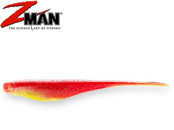 

Плавающий силикон Z-Man Scented Jerk Shadz 5" Bleeding Banana (уп. 5шт.)