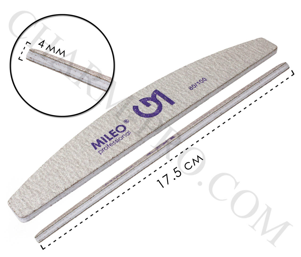 

Пилочка MILEO professional 80/100 Грит (фиолет)