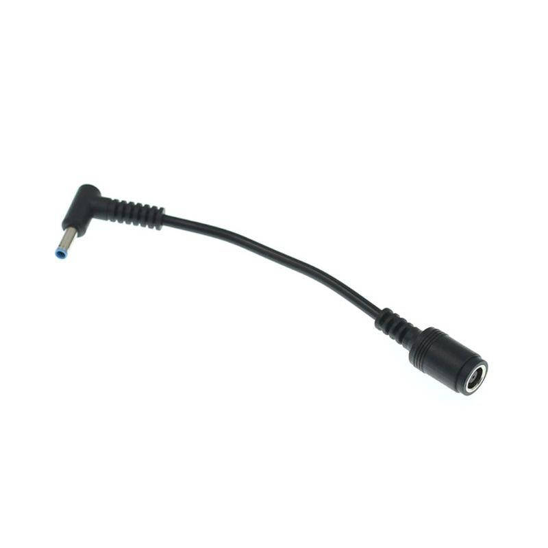 

Кабель переходник для ноутбука HP / Dell 7.4x5.0 на 4.5*3.0 blue 90*