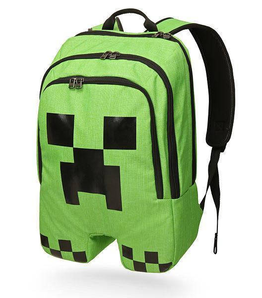 

Рюкзак Майнкрафт Крипер MineCraft Creeper school bag МС 41.029, Зелёный