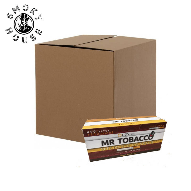 

Гильзы для сигарет Mr. Tobacco 550шт 20мм фильтр ЯЩИК 20 упаковок (11000 гильз )