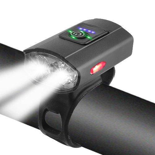 

Велосипедный передний фонарь 2285-2XPE + microUSB + 6 режимов