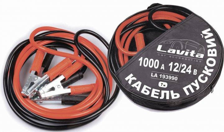 

Пусковые Провода 1000А 7м "Lavita"(LA193990) + Сумка