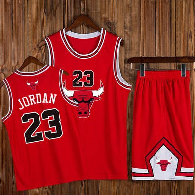 

Форма красная баскетбольная Джордан 23 Чикаго Буллс Chicago Bulls Jordan