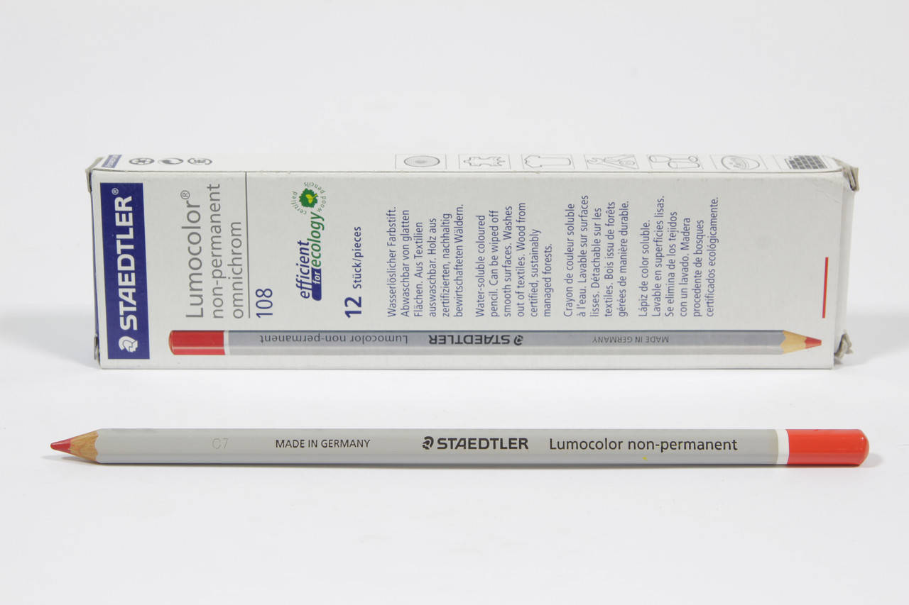 

Карандаш STAEDTLER Lumocolor non-permanent omnichrom 108, Красный