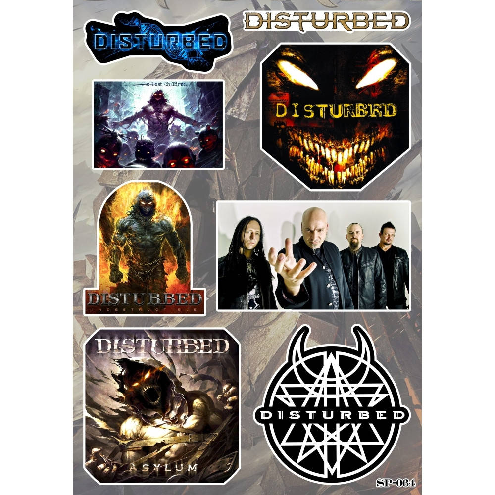 

Стикерпак Disturbed SP-064