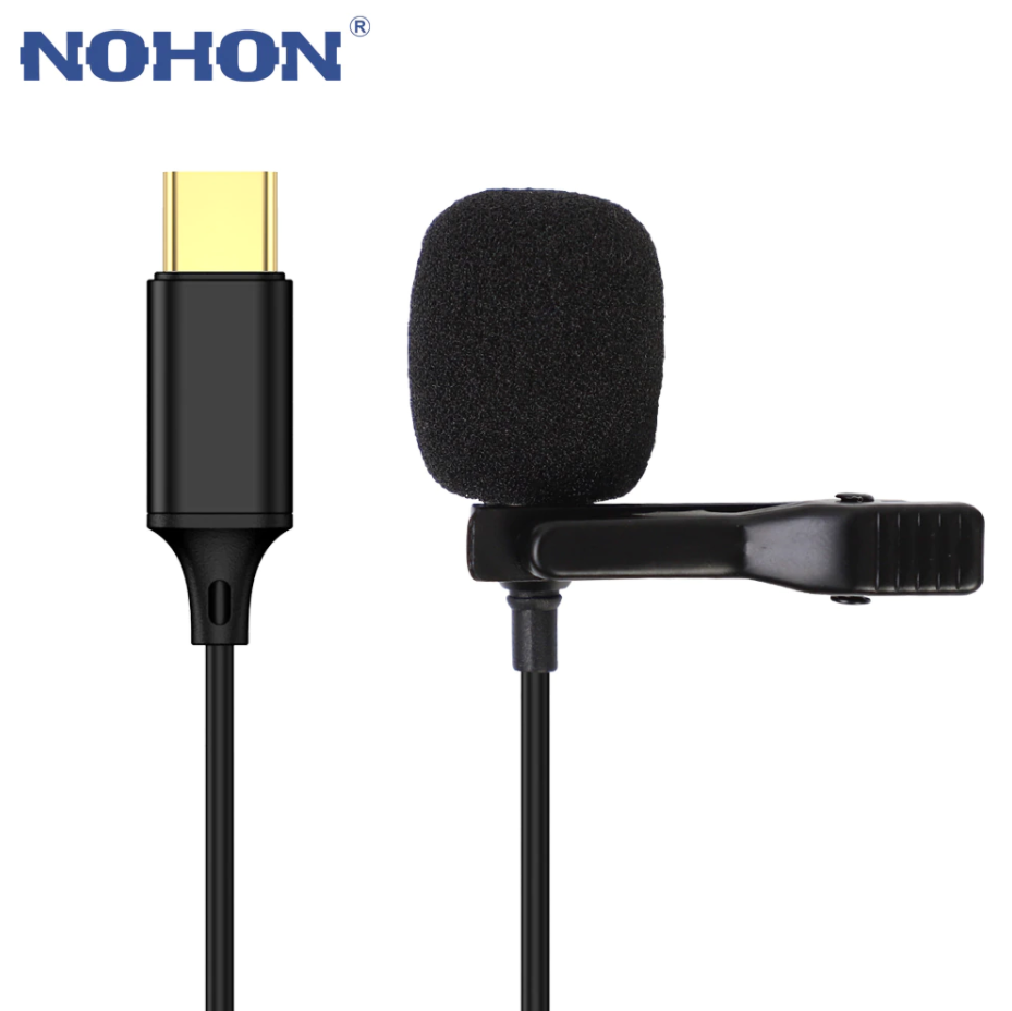 

Микрофон петличный Nohon c коннектором Type-C